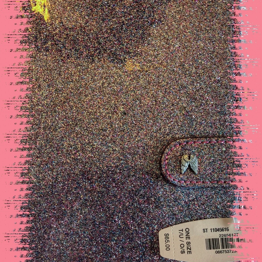 Victoria’s Secret diary. Smooth glittery cover.
